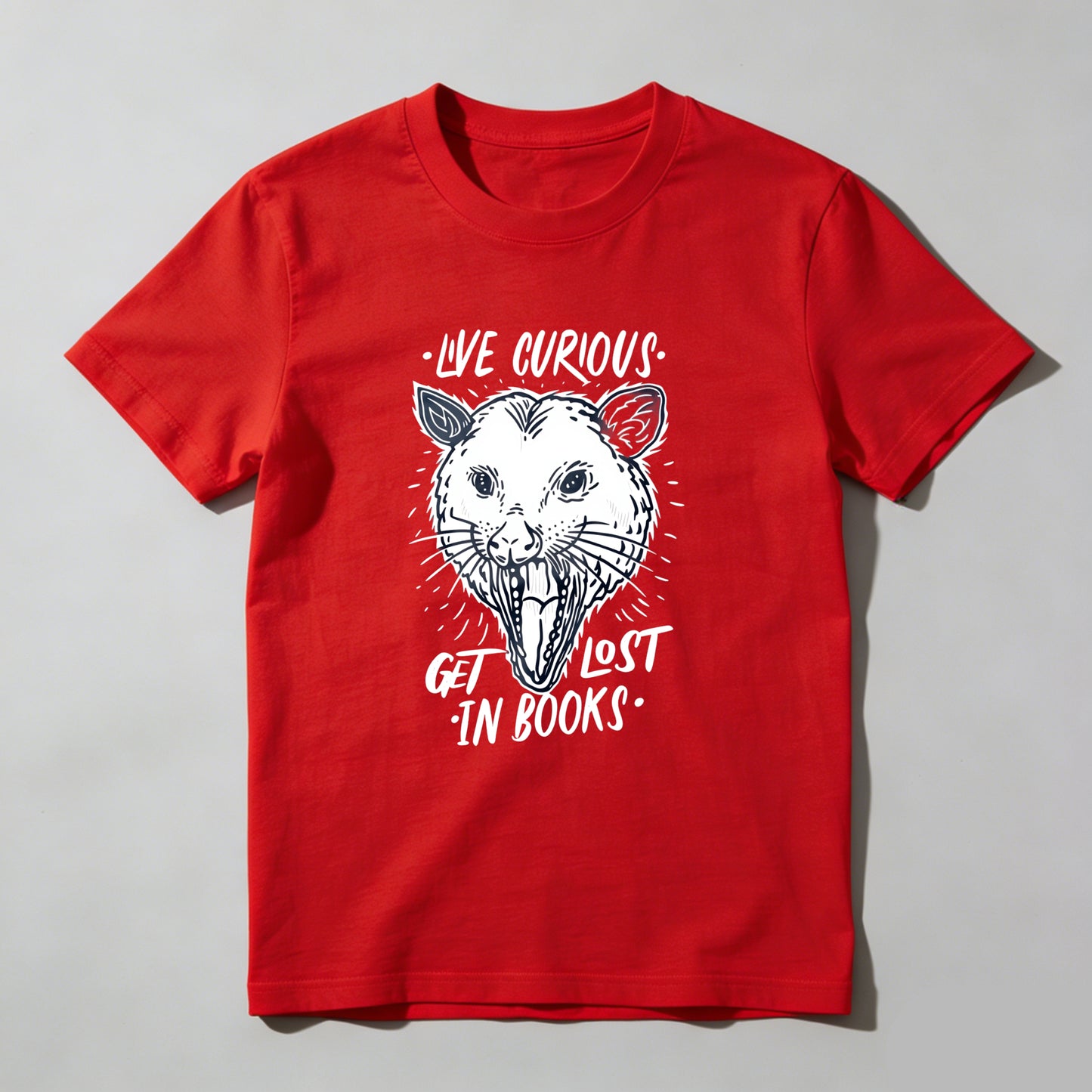 Wardrobecart Live Curious Get Lost In Books Unisex Classic T-shirt