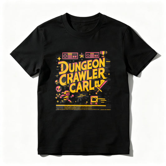 Wardrobecart Dungeon Crawler Carl Game Art Design Unisex Classic T-shirt