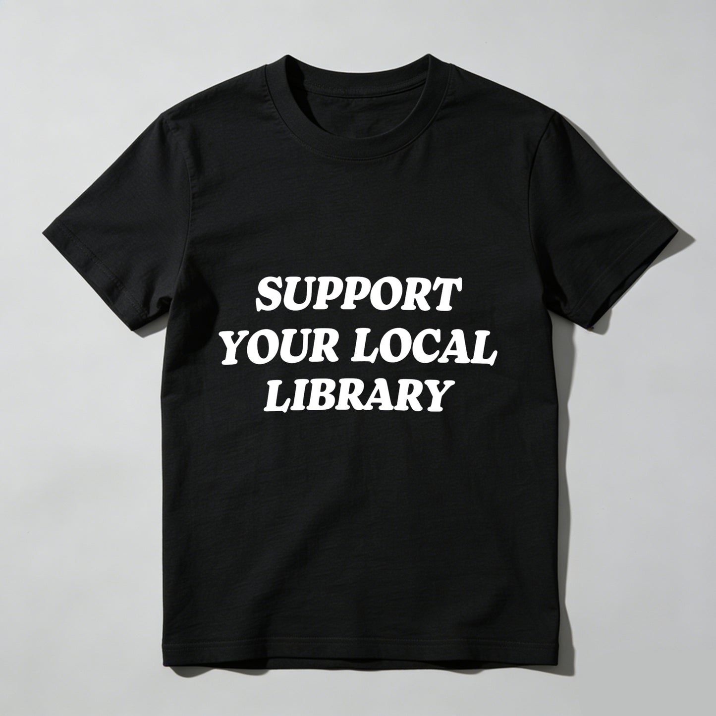 Wardrobecart Support Your Local Library Unisex Classic T-shirt