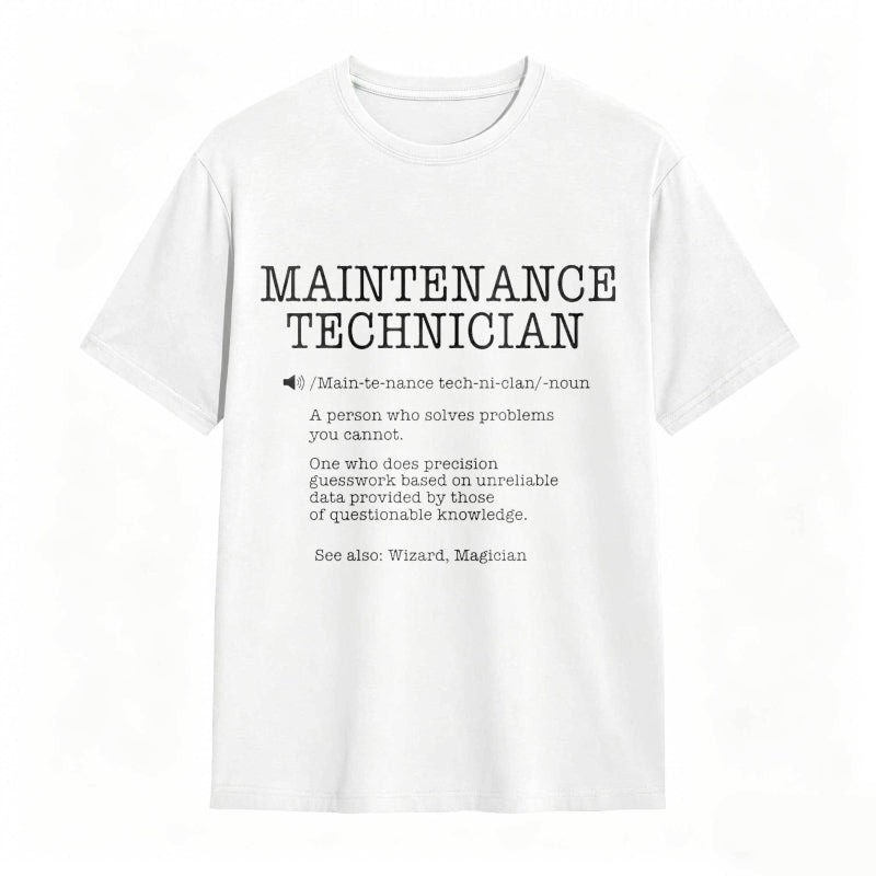 Maintenance Technician Repair Worker Handyman T-Shirt