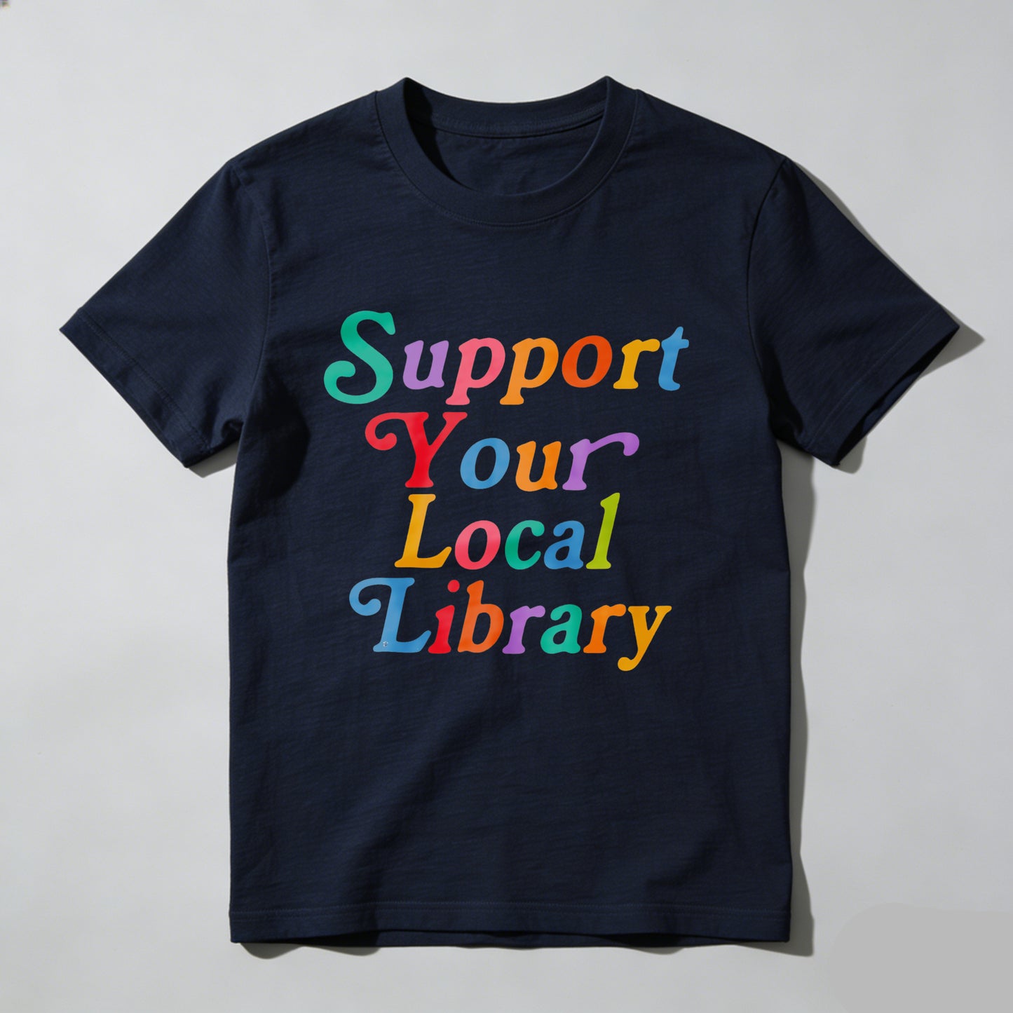 Wardrobecart Support Your Local Library Unisex Classic T-shirt