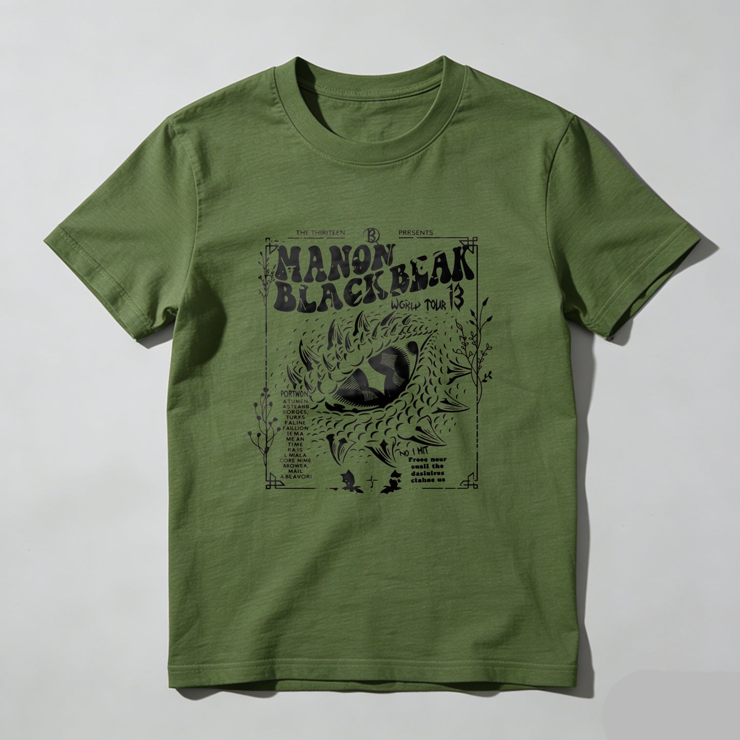 Wardrobecart Manon Blackbeak World Tour 13 Unisex Classic T-shirt
