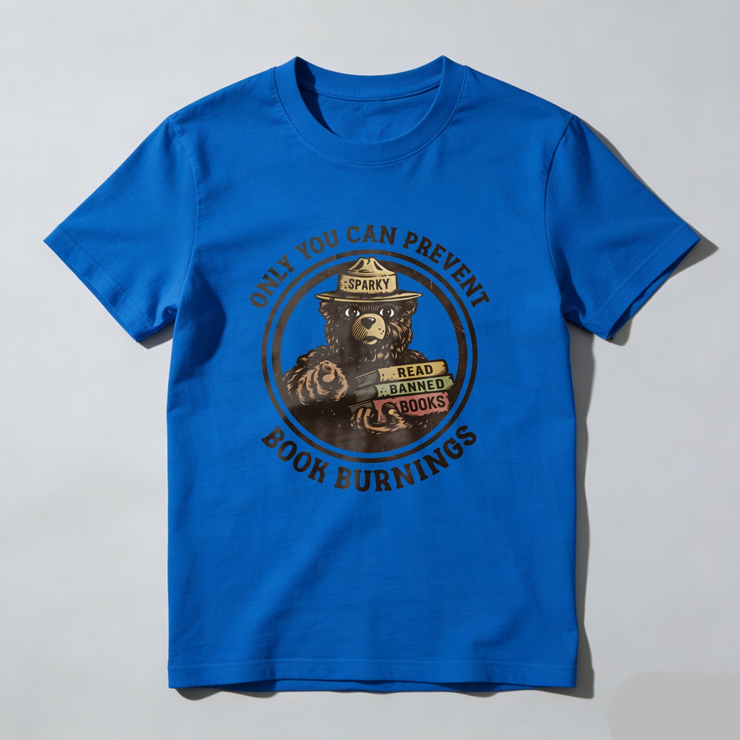 Wardrobecart Only You Can Prevent Book Burnings Unisex Classic T-shirt