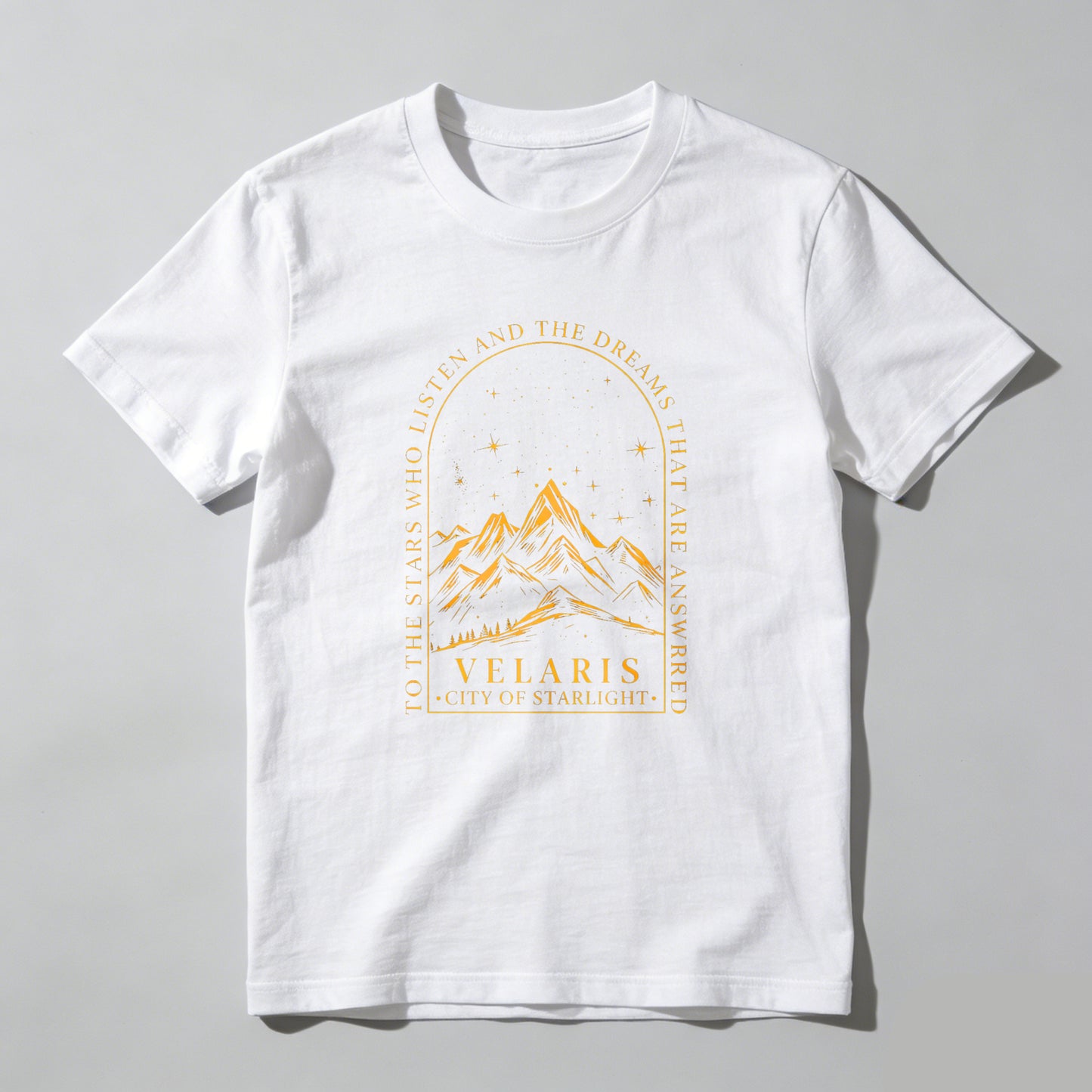 Wardrobecart To The Stars Who Listen And The Dreams That Are Answered Velaris City Of Starlight Unisex Classic T-shirt