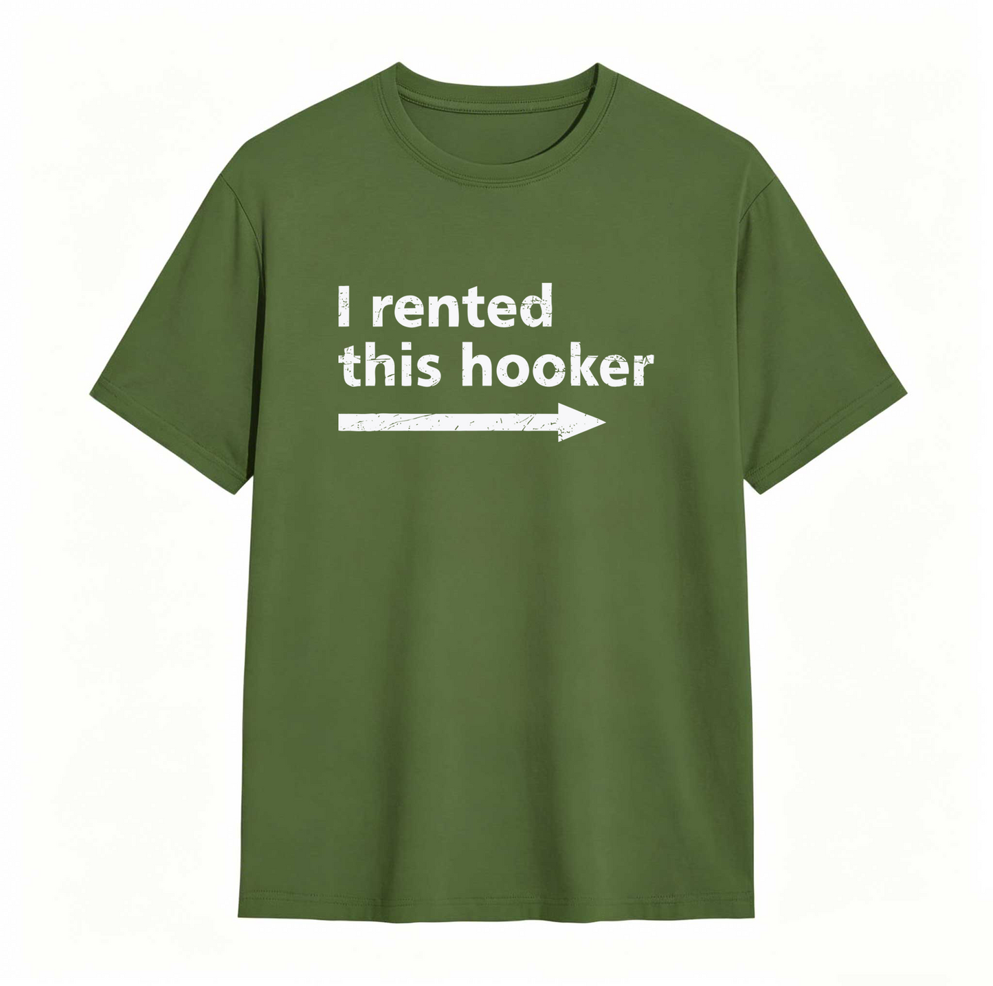 I Rented This Hooker Arrow Design Unisex Classic T-shirt
