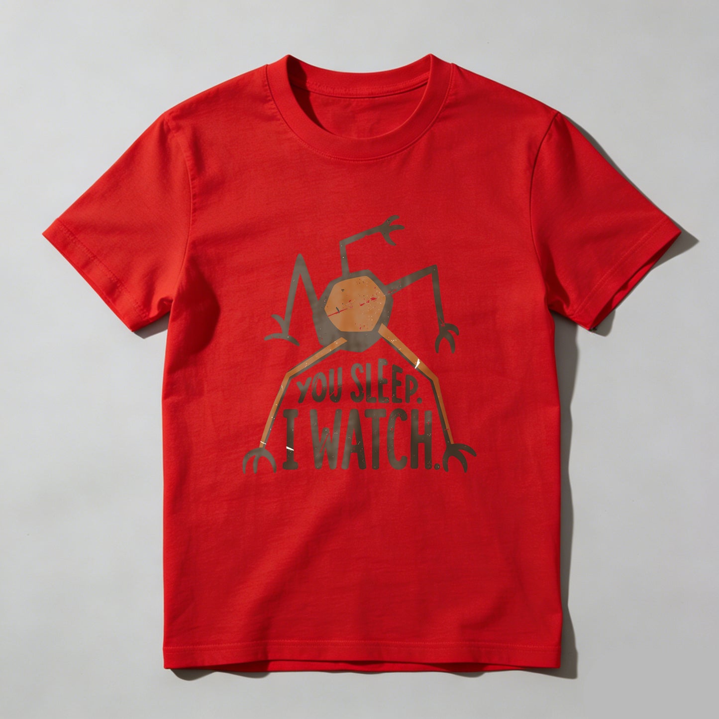 Wardrobecart You Sleep I Watch Spider Design Unisex Classic T-shirt
