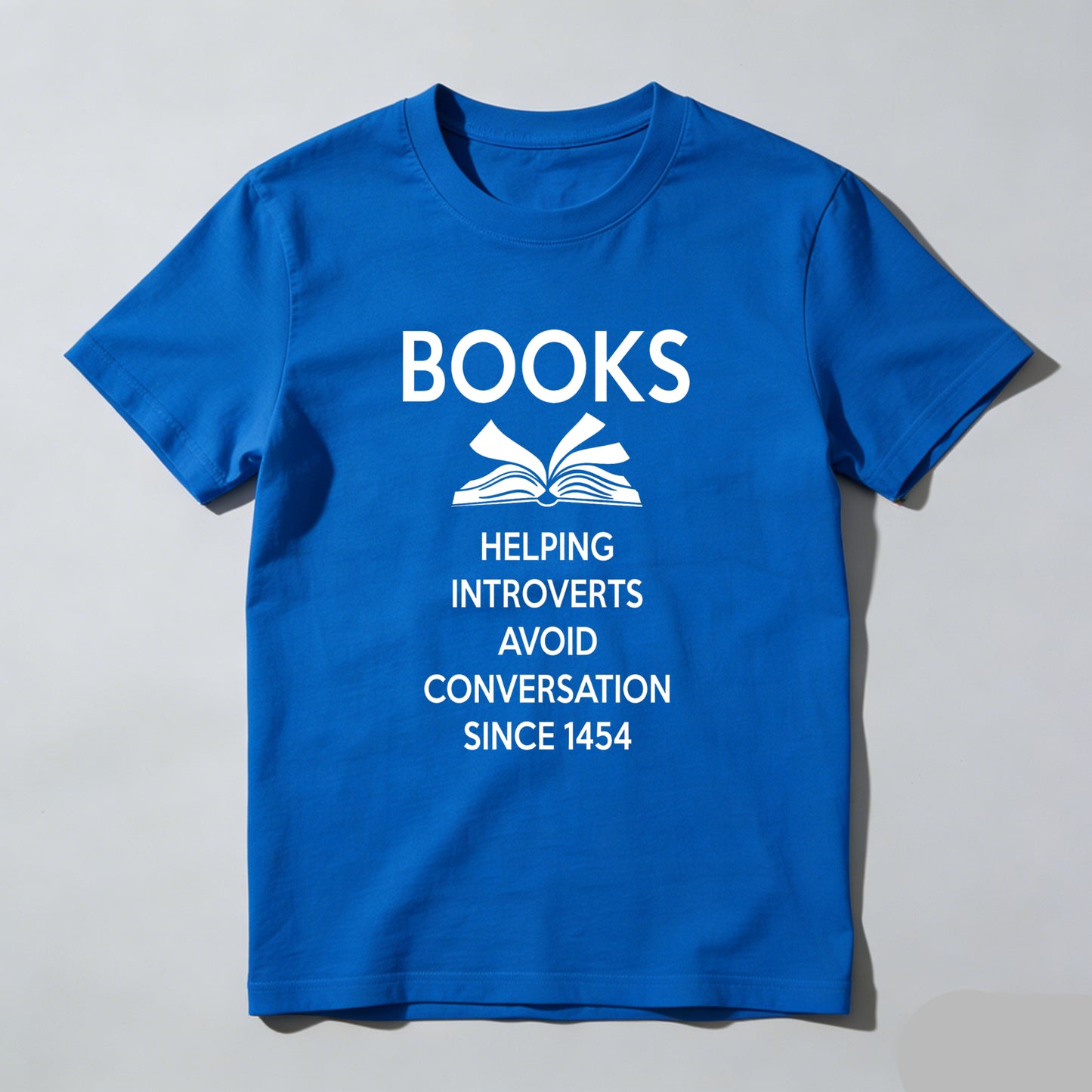Wardrobecart Books Helping Introverts Avoid Conversation Since 1454 Unisex Classic T-shirt