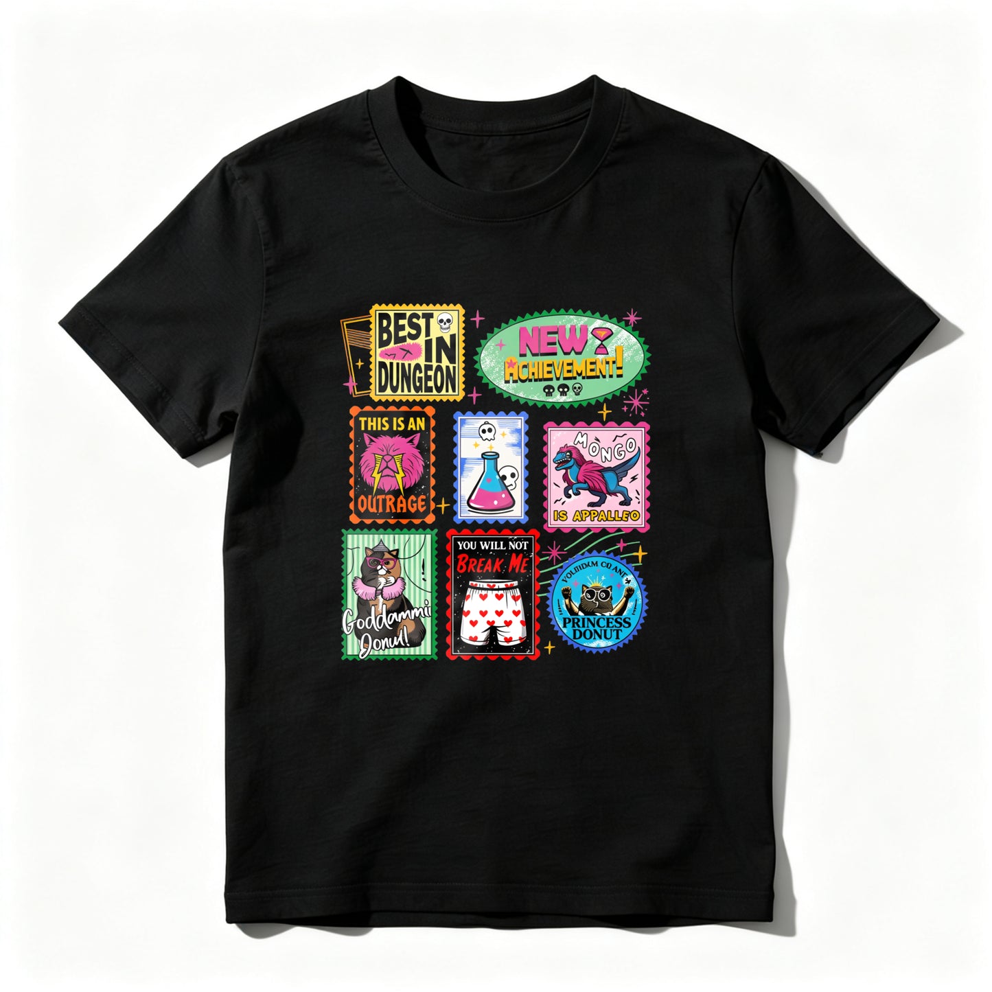 Wardrobecart Best In Dungeon New Homebrew This Is An Outrage No Appallapse You Will Not Break Me Waffle Bones Unisex Classic T-shirt