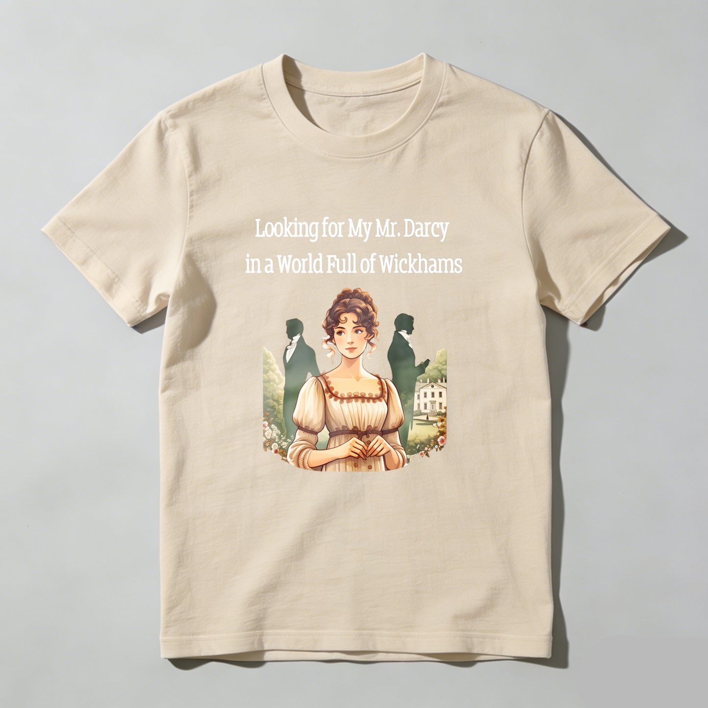 Wardrobecart Looking For My Mr Darcy In A World Full Of Wickhams Unisex Classic T-shirt