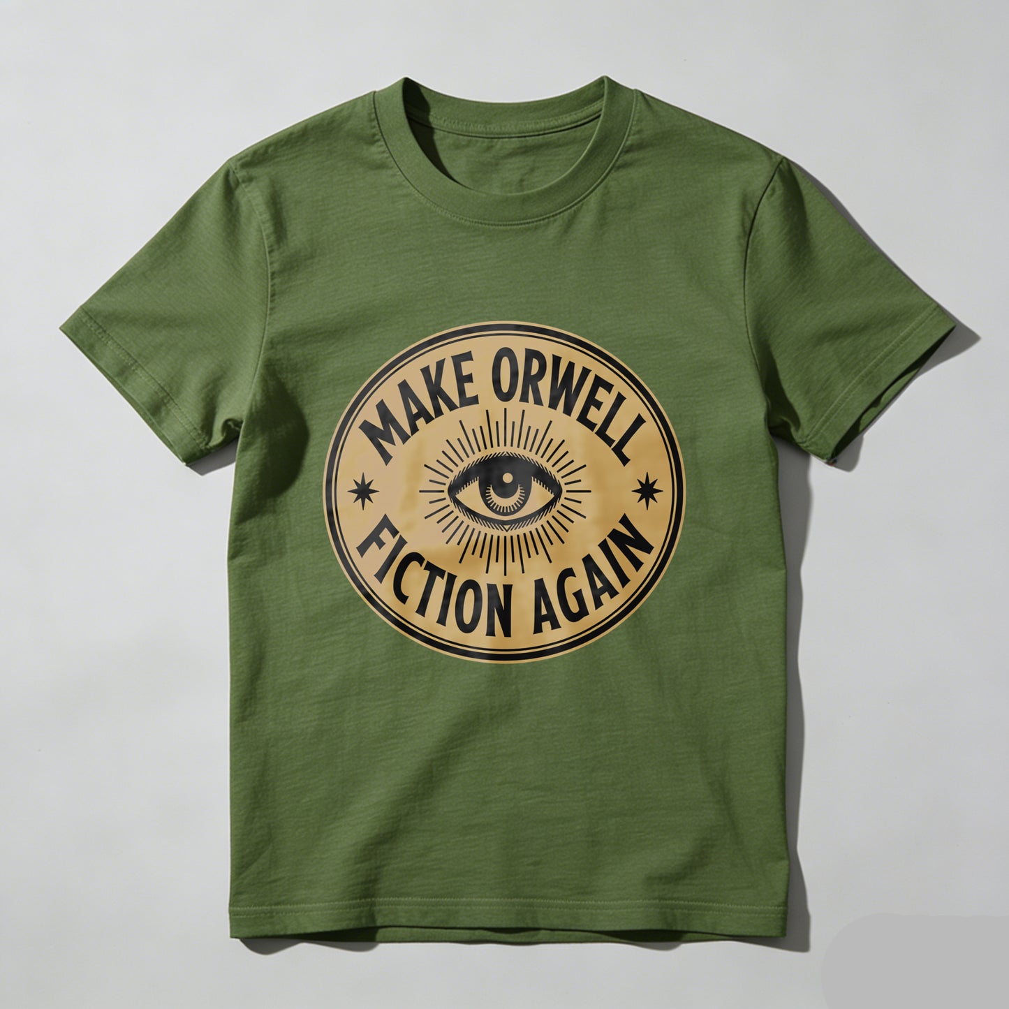 Wardrobecart Make Orwell Fiction Again Eye Symbol Unisex Classic T-shirt