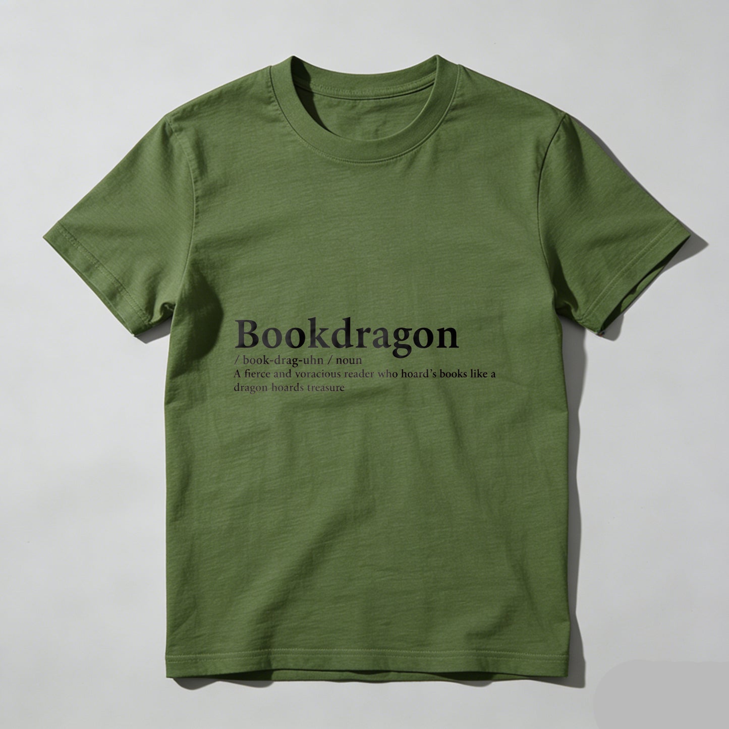 Wardrobecart Bookdragon Definition Print Design Unisex Classic T-shirt
