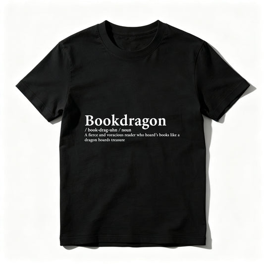 Wardrobecart Bookdragon Definition Print Design Unisex Classic T-shirt