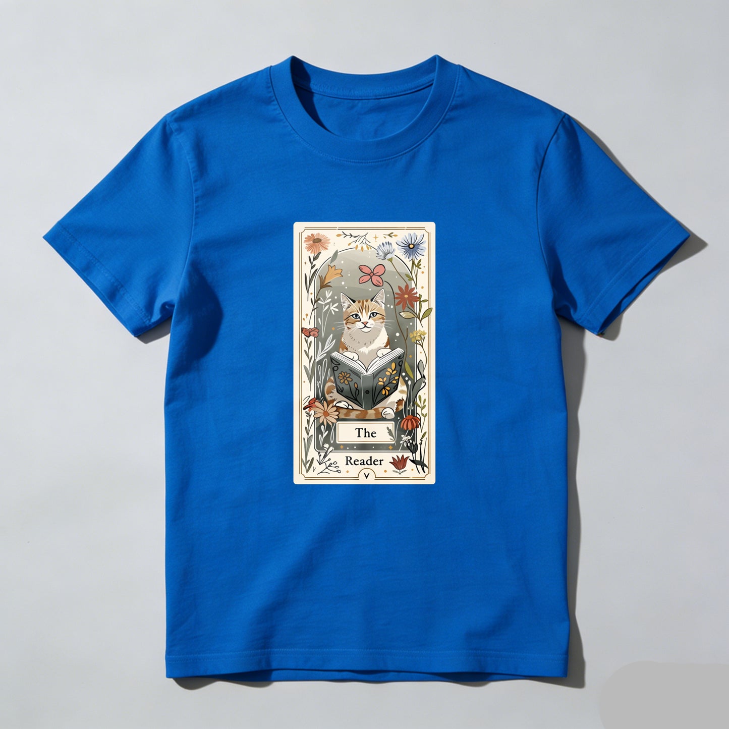 Wardrobecart The Reader Tarot Card Design Unisex Classic T-shirt
