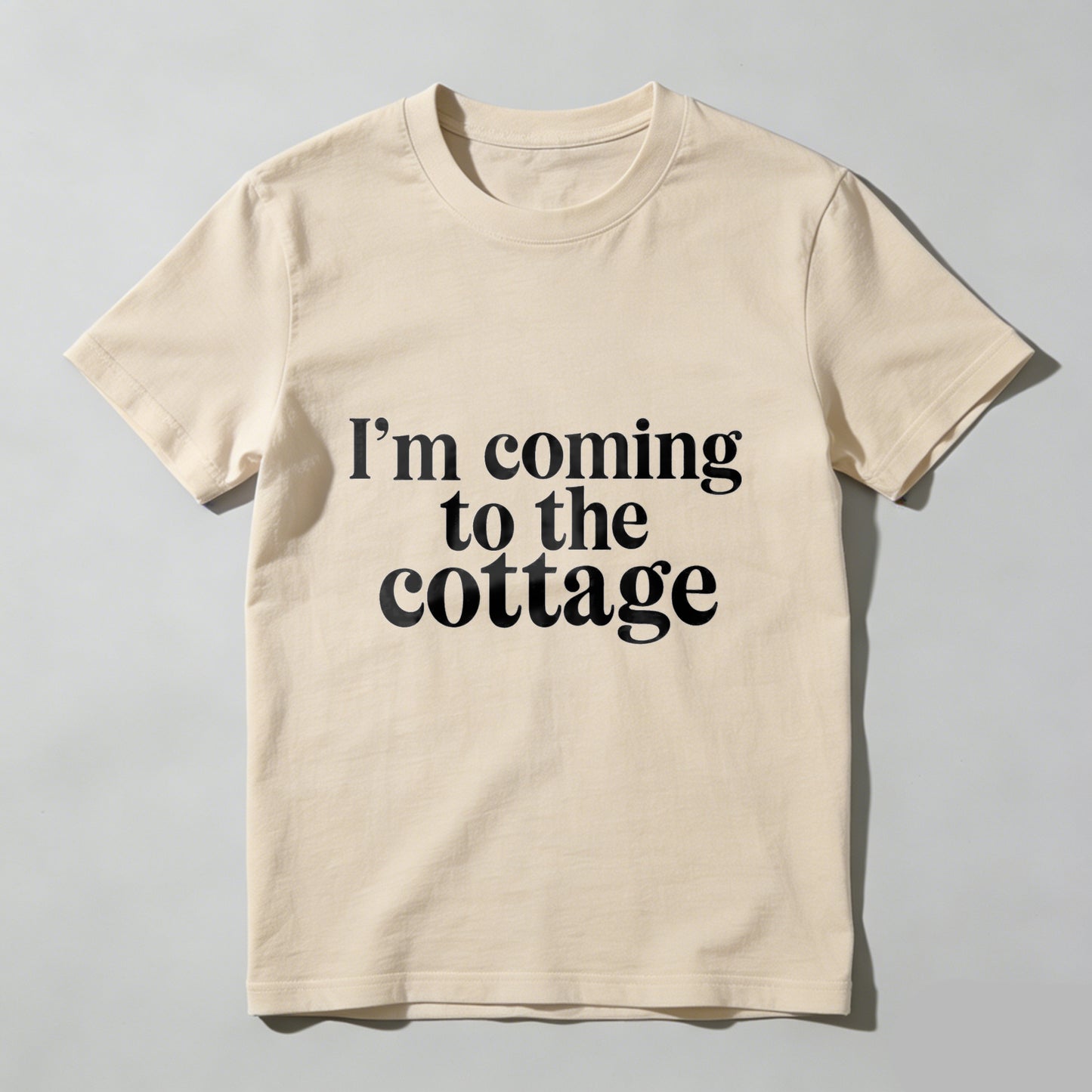 Wardrobecart I'm Coming To The Cottage Unisex Classic T-shirt