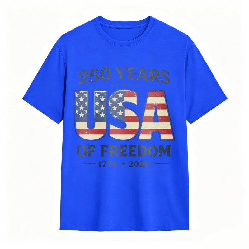 250 Years Usa Of Freedom 1776 2026 T-shirt