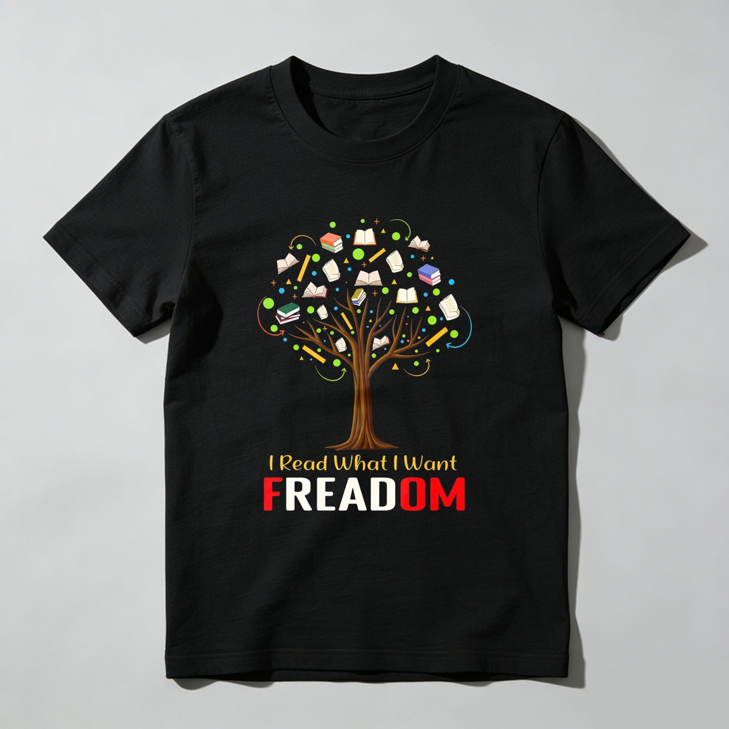 Wardrobecart I Read What I Want Freadom Tree Books Unisex Classic T-shirt