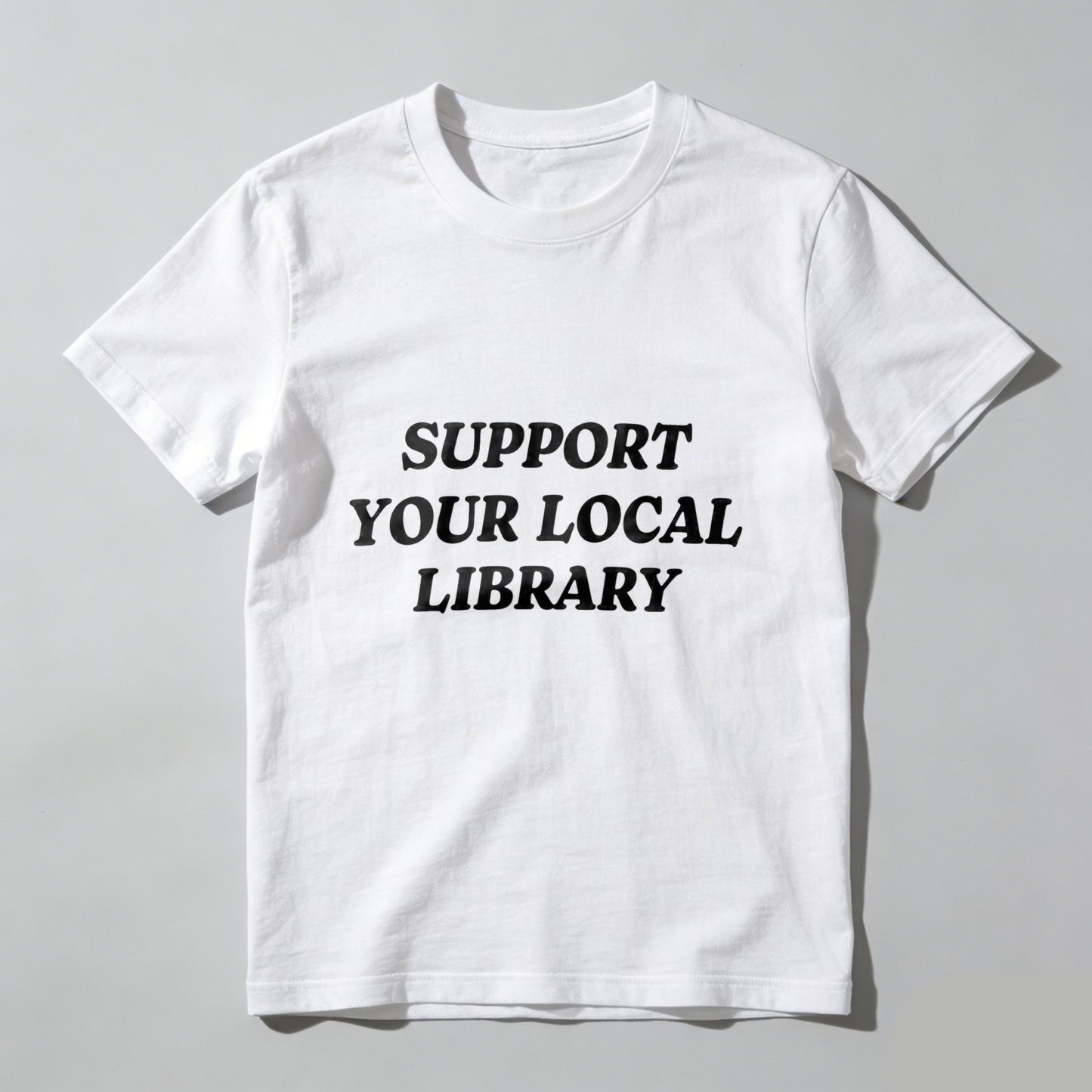 Wardrobecart Support Your Local Library Unisex Classic T-shirt