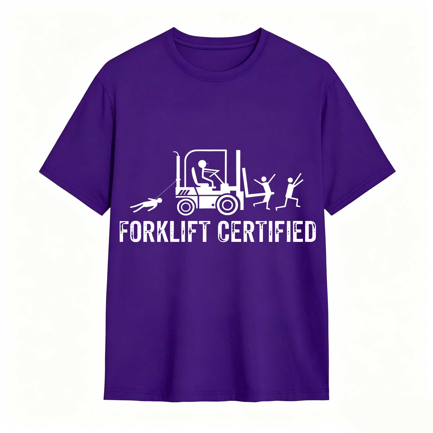 Forklift Certified Shirt, Funny Certified Forklift Operator T-Shirt Graphic tees